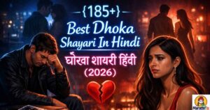 {185+}Best Dhoka Shayari In Hindi| धोखा शायरी हिंदी (2026)