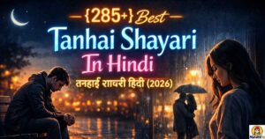 {285+}Best Tanhai Shayari In Hindi| तन्हाई शायरी हिंदी (2026)