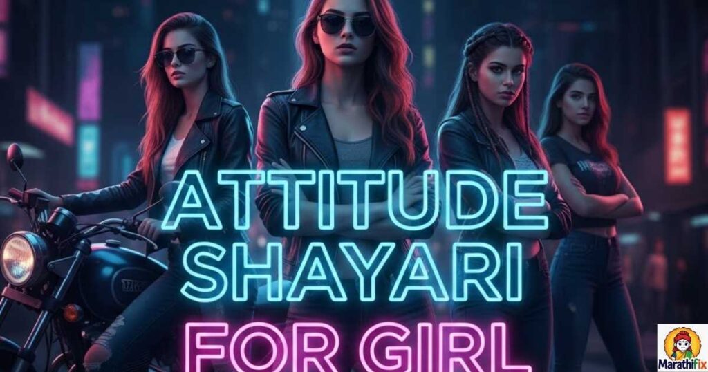 Attitude Shayari For Girl