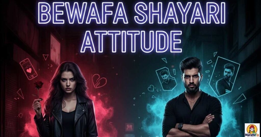 Bewafa Shayari Attitude