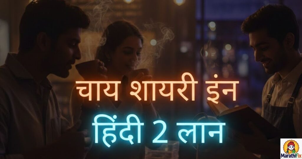 Chai Shayari In Hindi 2 Line