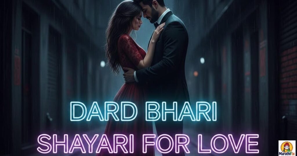 Dard Bhari Shayari For Love