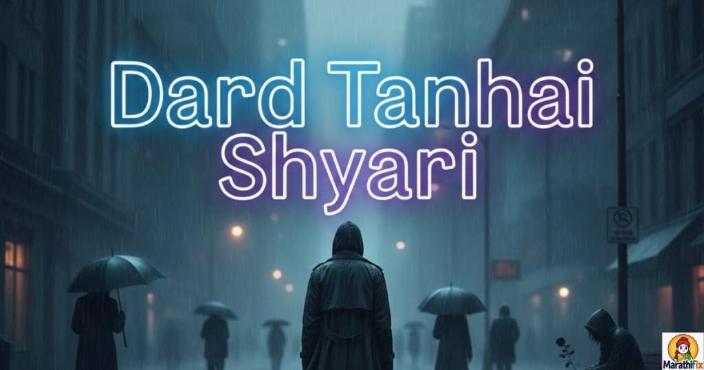 Dard Tanhai Shayari