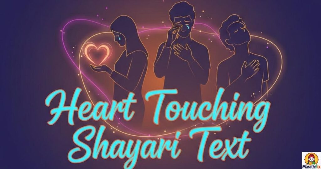 Heart Touching Shayari Text
