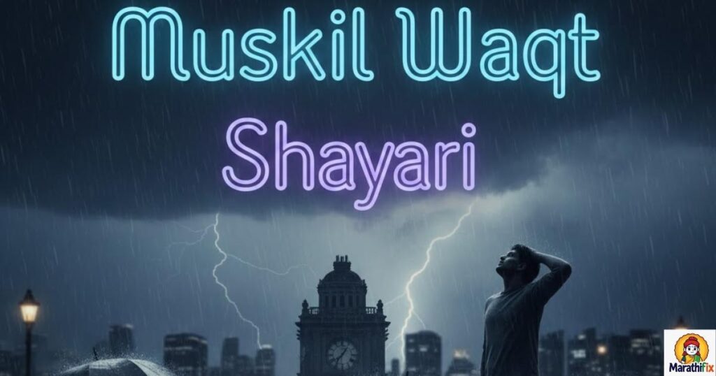 Mushkil Waqt Shayari