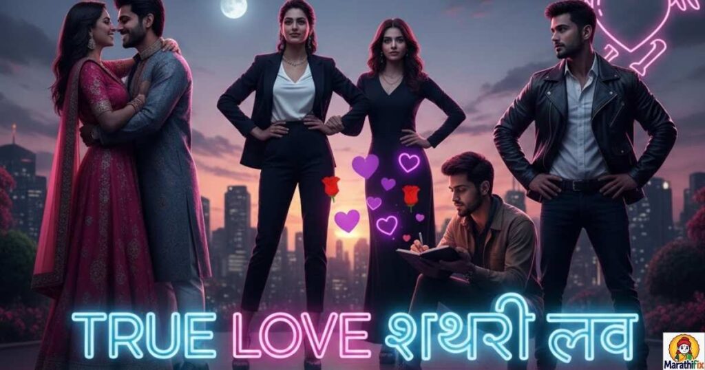 True Love शायरी लव रोमांटिक Attitude