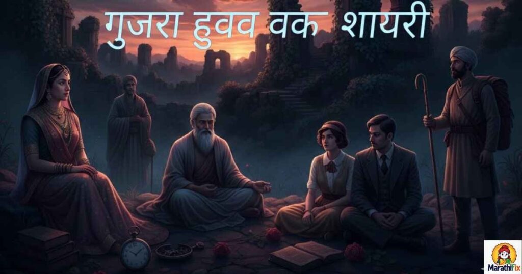 गुजरा हुआ वक्त शायरी