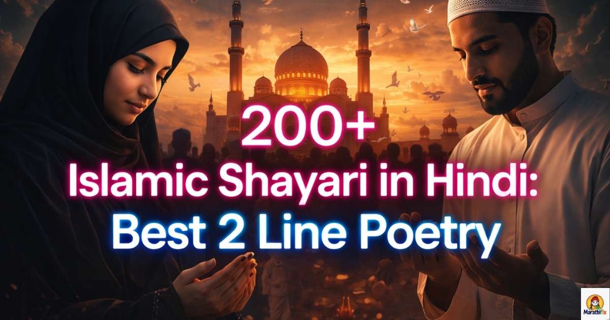 200+Islamic Shayari in Hindi: Best 2 Line Poetry