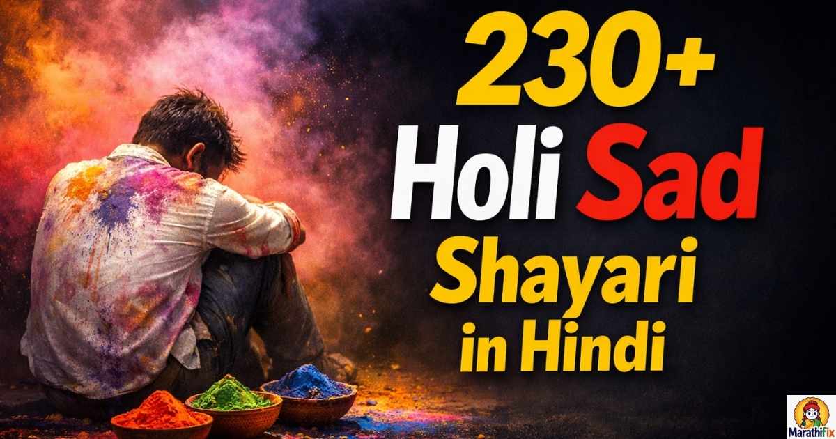 230+ Holi Sad Shayari in Hindi