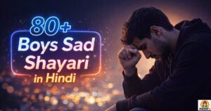 80+Boys Sad Shayari in Hindi