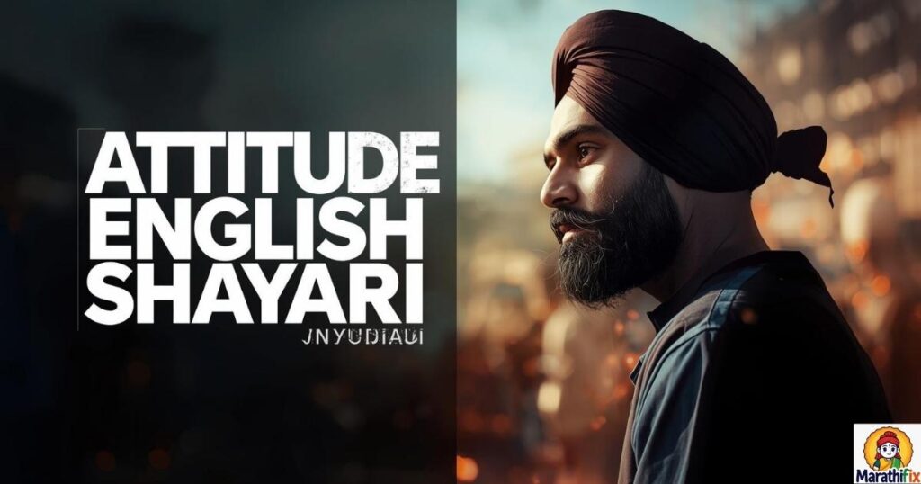 Attitude English Shayari in Punjabi