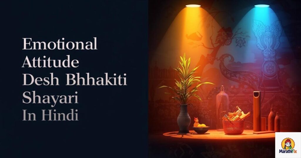 Emotional Attitude Desh Bhakti Shayari In Hindi