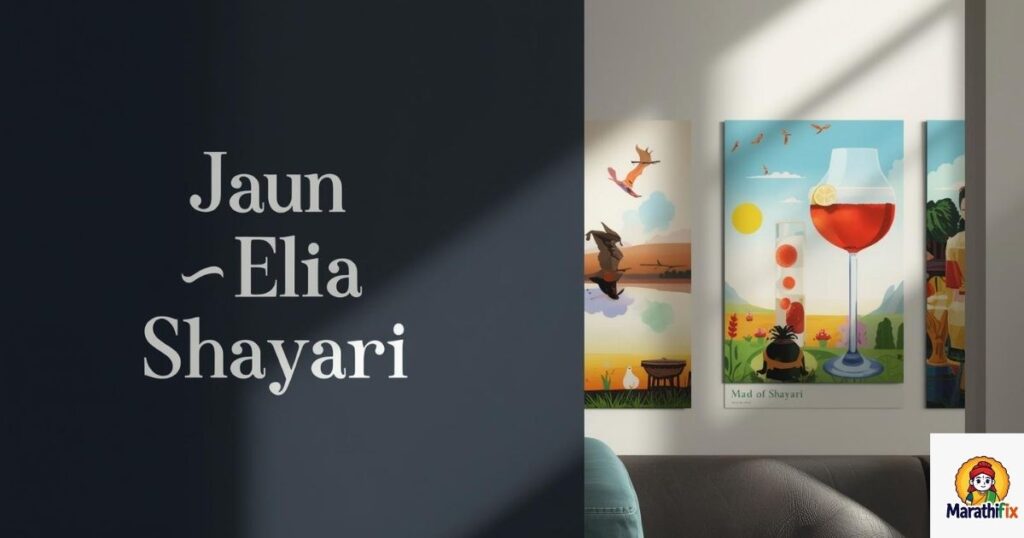 Jaun Elia Shayari Urdu Roman