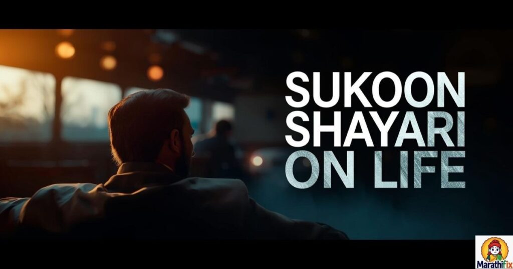 Sukoon Shayari on Life