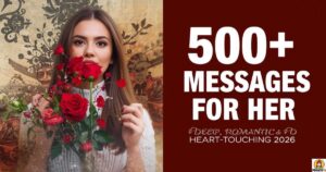 500+ Love Messages for Her: Deep, Romantic & Heart-Touching (2026)