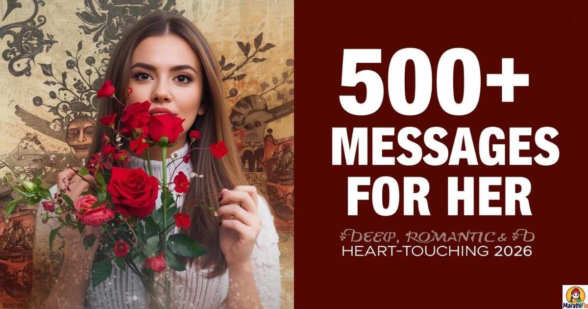 500+ Love Messages for Her: Deep, Romantic & Heart-Touching (2026)