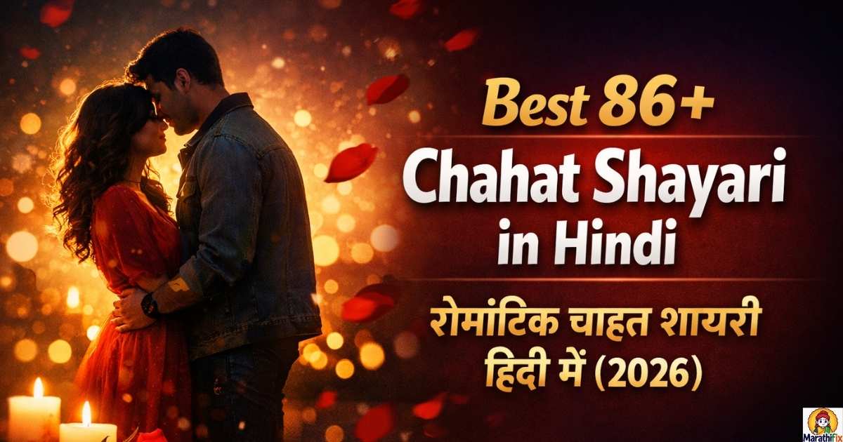 Best 86+ Chahat Shayari in Hindi | रोमांटिक चाहत शायरी हिंदी में (2026)