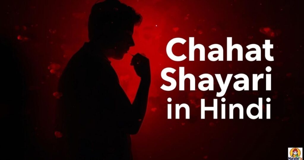 Chahat Shayari in Hindi