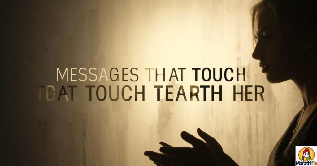 Messages That Touch Her Heart