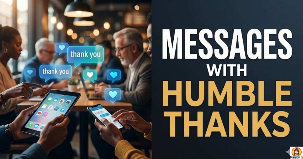 Messages with Humble Thanks