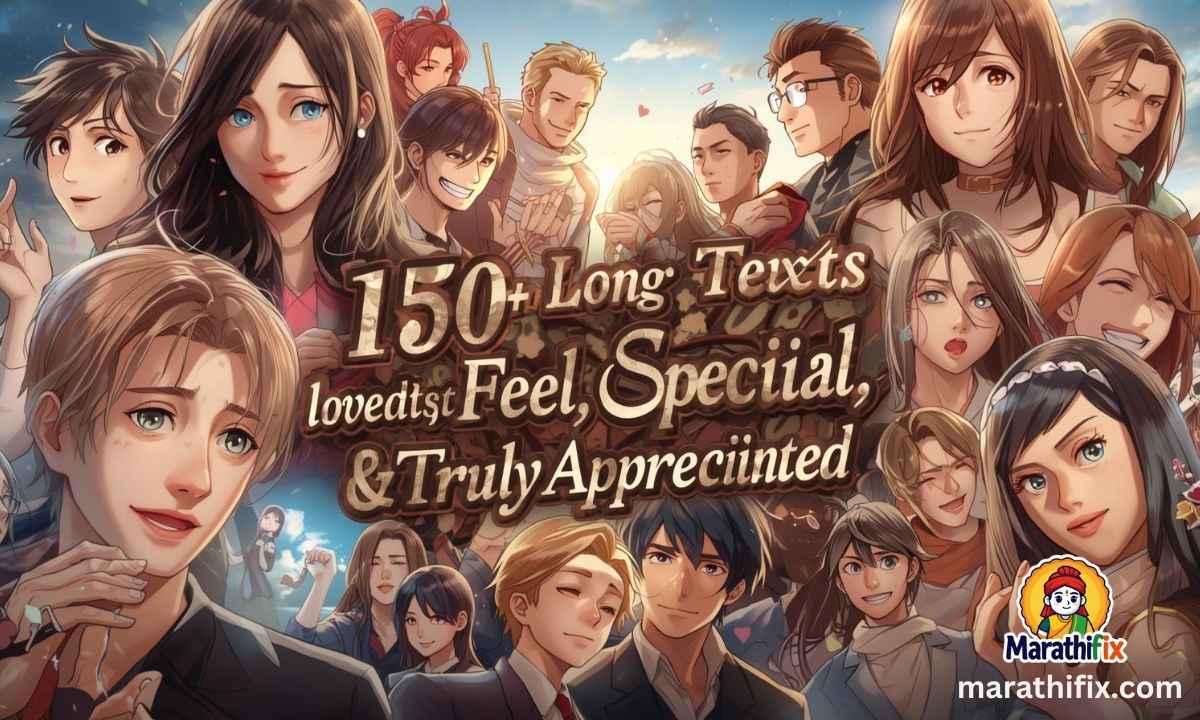 150+ Long Texts to Make Her Feel Special, Loved & Truly Appreciated