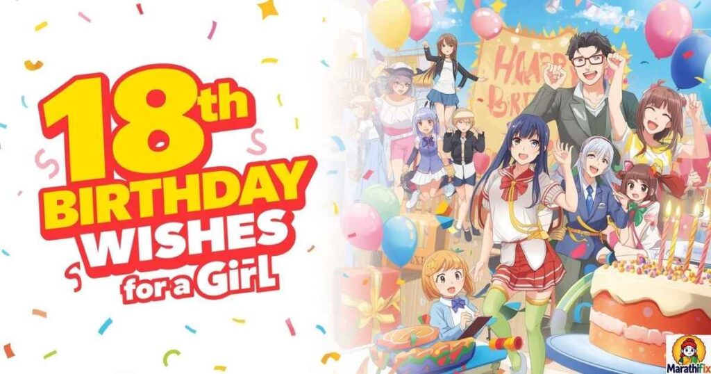 18th Birthday Wishes for a Girl