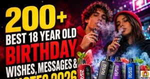 200+ Best 18 Year Old Birthday Wishes, Messages & Quotes 2026