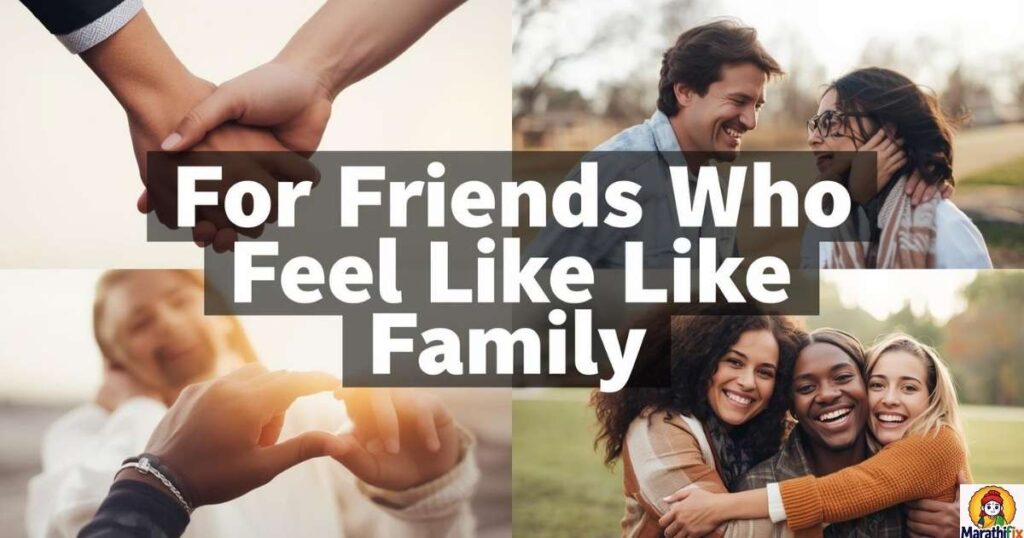 For Friends Who Feel Like Family
