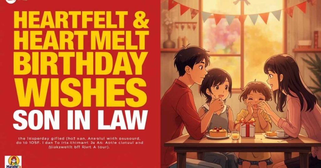 Heartfelt & Heartmelt Birthday Wishes for Son in Law