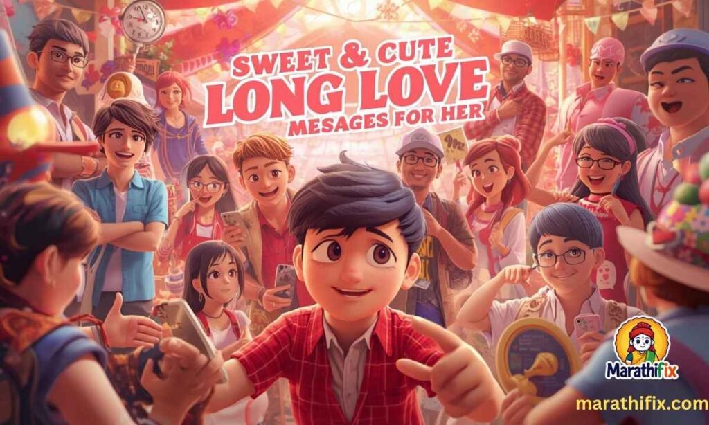 Sweet & Cute Long Love Messages for Her