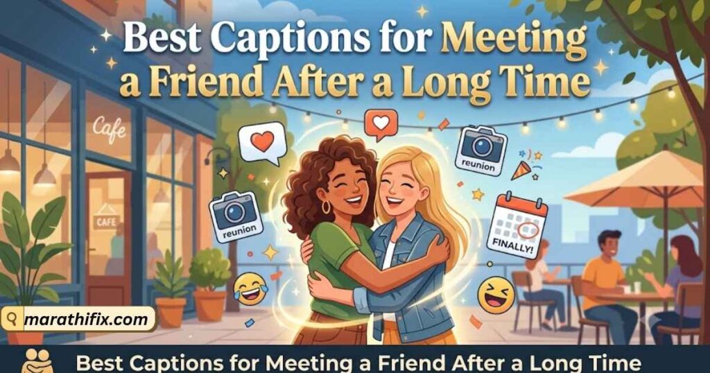 Best Captions for Meeting a Friend After a Long Time