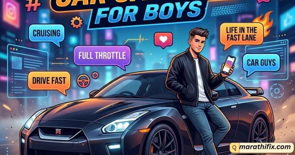 Instagram Car Captions for Boys 