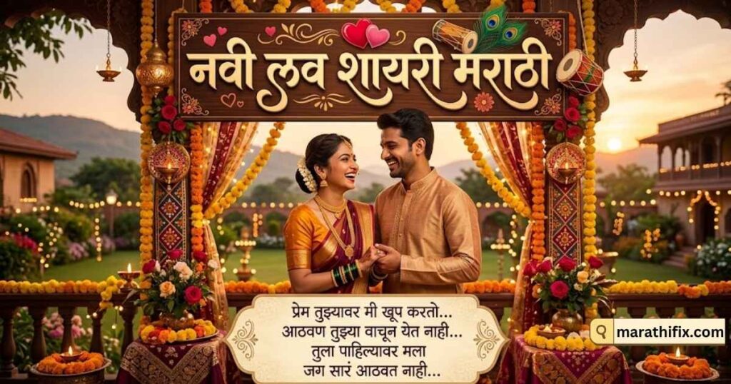 New Love Shayari Marathi